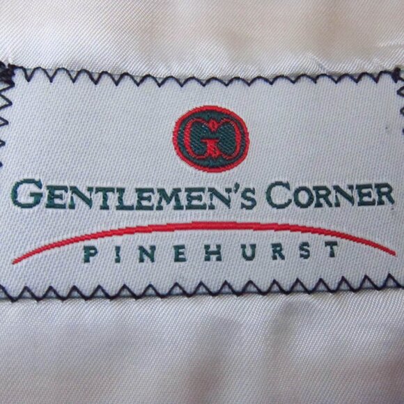 Gentlemen's Corner Pinehurst 100% Cashmere Yellow Resort Sport Coat Blazer 46L - Picture 3 of 8